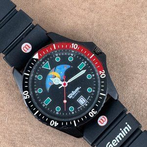 Vintage Wilson/Gemini Moon Phase sports watch